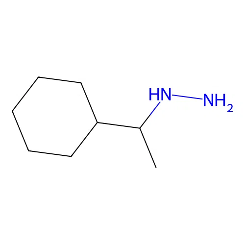 (1-Cyclohexylethyl)hydrazine structure
