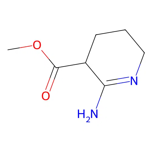 Methyl 2-amino-3,4,5,6-tetrahydropyridine-3-carboxylate structure