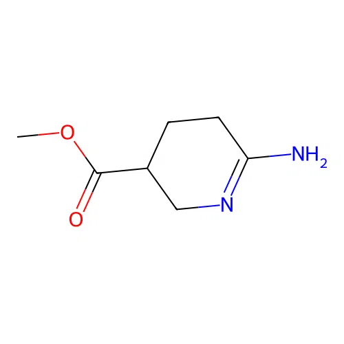 Methyl 6-amino-2,3,4,5-tetrahydropyridine-3-carboxylate structure