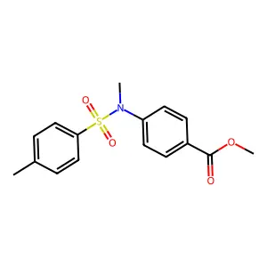 Methyl 4-(N-methyl4-methylbenzenesulfonamido)benzoate structure