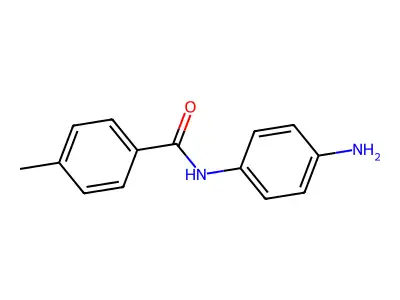 N-(4-aminophenyl)-4-methylbenzamide structure