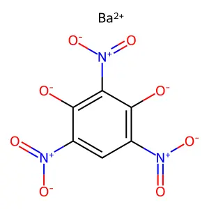 Barium styphnate structure