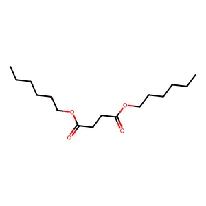 Dihexyl succinate structure
