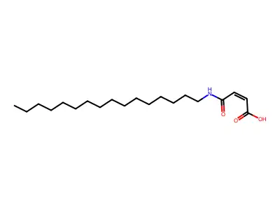 4-(Hexadecylamino)-4-oxoisocrotonic acid structure