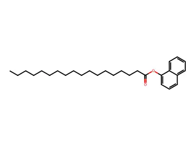 1-Naphthyl stearate structure