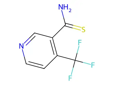 2,6-Dichloro-4-(trifluoromethyl)nicotinamide structure