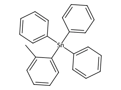 (2-Methylphenyl)(triphenyl)stannane structure