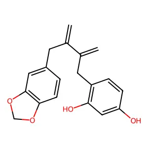Anolignan A structure