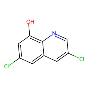 3,6-Dichloro-8-quinolinol structure