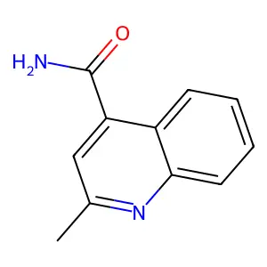 2-Methylquinoline-4-carboxamide structure