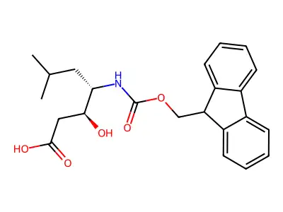 Fmoc-Sta(3S,4S)-OH structure