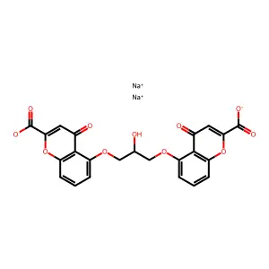 Disodium Cromoglycate structure