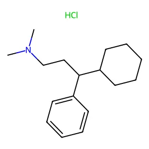 Gamfexine hydrochloride structure
