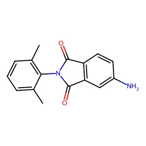 4-Amino-N-(2,6-dimethylphenyl)phthalimide structure