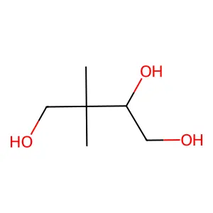 3,3-Dimethylbutane-1,2,4-triol structure