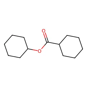 Cyclohexyl cyclohexanecarboxylate structure