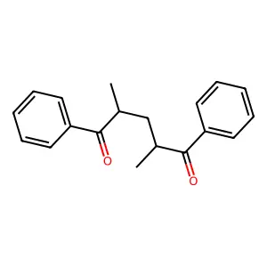 2,4-Dimethyl-1,5-diphenylpentane-1,5-dione structure