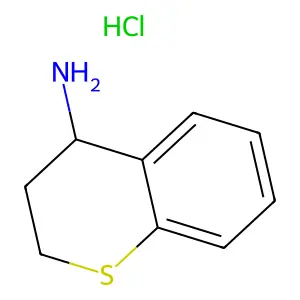 (3,4-dihydro-2H-1-benzothiopyran-4-yl)ammonium chloride structure