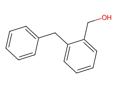 2-Benzylbenzyl alcohol structure