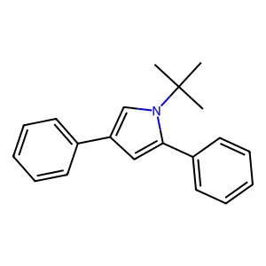 1-tert-Butyl-2,4-diphenyl-1H-pyrrole structure