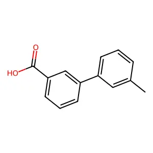 3'-Methyl-biphenyl-3-carboxylic acid structure