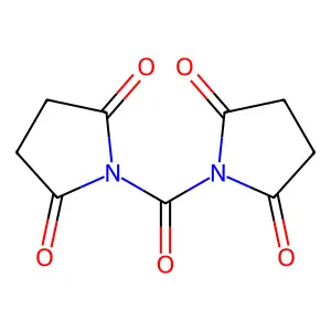 Bis(succinimido)methanone structure