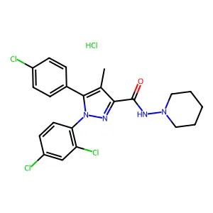 Rimonabant Hydrochloride structure