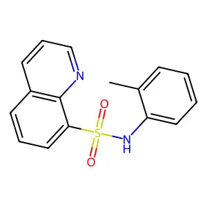 N-(2-Methylphenyl)-8-quinolinesulfonamide structure