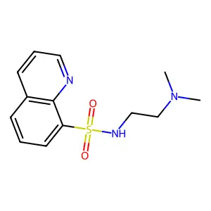 N-(2-(Dimethylamino)ethyl)-8-quinolinesulfonamide structure