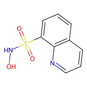 N-hydroxyquinoline-8-sulfonamide structure