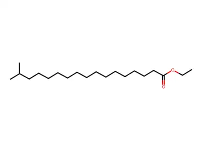 Ethyl isostearate structure
