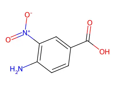 Benzoic acid, 4-amino-3-nitro- structure