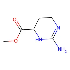 Methyl 2-amino-1,4,5,6-tetrahydropyrimidine-6-carboxylate structure