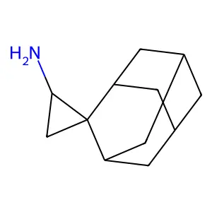Spiro[adamantane-2,1'-cyclopropan]-3'-amine structure