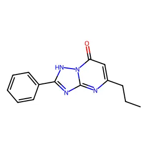 2-Phenyl-5-propyl[1,2,4]triazolo[1,5-a]pyrimidin-7-ol structure