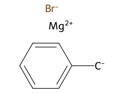Benzylbromomagnesium structure