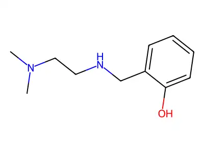 2-({[2-(dimethylamino)ethyl]amino}methyl)phenol structure