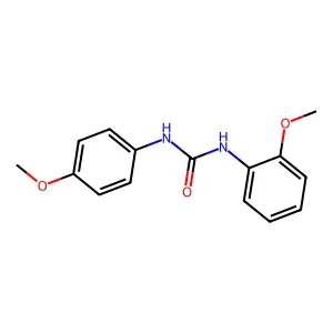 1-(2-Methoxyphenyl)-3-(4-methoxyphenyl)urea structure