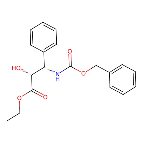 ethyl (2R,3S)-3-{[(benzyloxy)carbonyl]amino}-2-hydroxy-3-phenylpropanoate structure