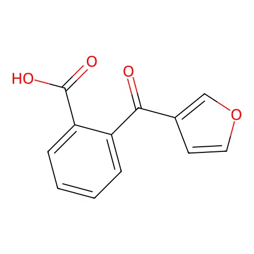 2-(3-Furanylcarbonyl)benzoic acid structure