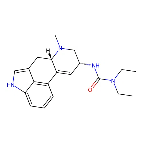 (-)-(5S,8R)-Lisuride structure