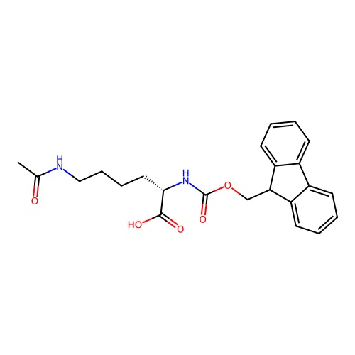 Fmoc-Lys(Ac)-OH structure