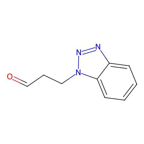3-(Benzotriazol-1-yl)propanal structure