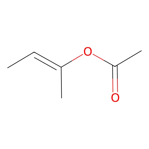 1-Methyl-1-propenyl acetate structure