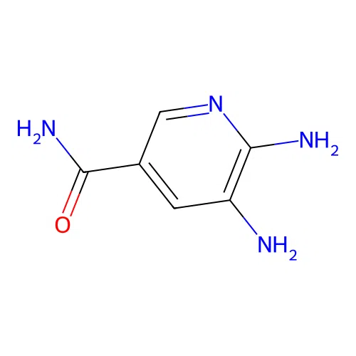 5,6-Diaminonicotinamide structure