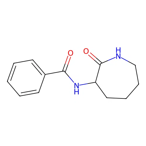 N-(2-oxoazepan-3-yl)benzamide structure