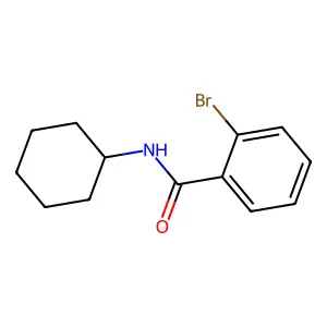 2-bromo-N-cyclohexylbenzamide structure