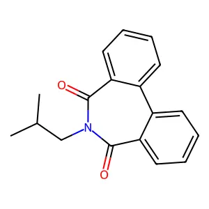 6-(2-Methylpropyl)benzo[d][2]benzazepine-5,7-dione structure