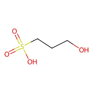 1-Propanesulfonic acid, 3-hydroxy- structure