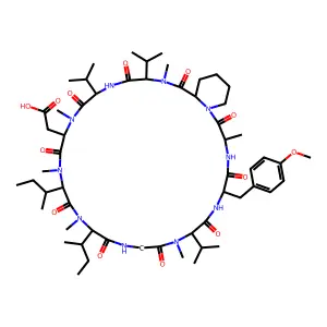 CYCLOPEPTOLIDE structure